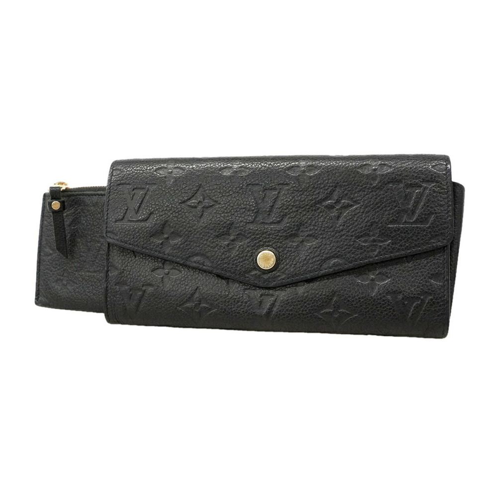 Louis Vuitton Monogram Empreinte Long Wallet Portefeuille Curieuse M60287 Inf...